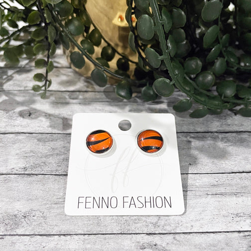 Cincinnati Bengals Earrings Hoops & Tigers (Multiple Options) - FENNO  FASHION, LLC