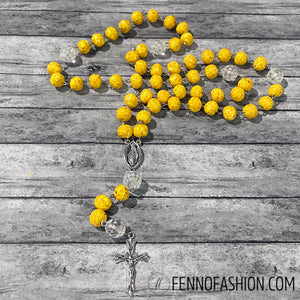 Remembrance Rosary | Memorial Rosary | Megan Fenno | FENNO FASHION | Cincinnati | Handmade Rosary 