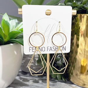 Geometric Earrings | Lightweight Earrings | Geometric Jewelry | FENNO FASHION | Megan Fenno
