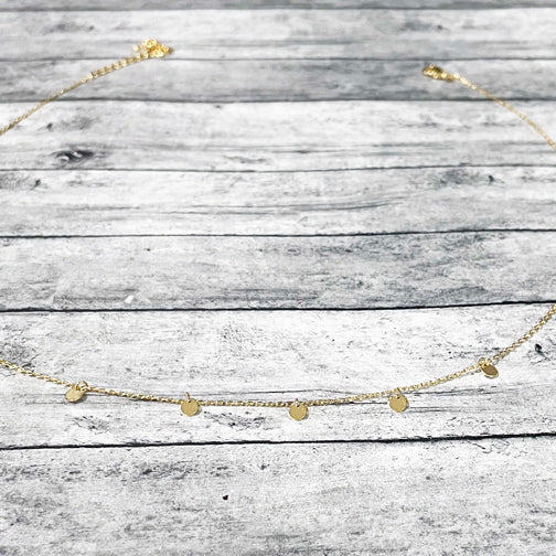 Silver Layering Necklace | Silver Circle Necklace | Megan Fenno | FENNO FASHION