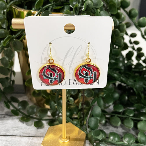 Cincinnati Bengals Earrings Hoops & Tigers (Multiple Options