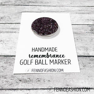 Remembrance Gold Ball Marker | Memorial Golf Ball Marker | FENNO FASHION | Megan Fenno 