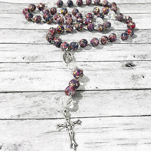 Remembrance Rosary | Flower Petal Rosary | FENNO FASHION | Megan Fenno 