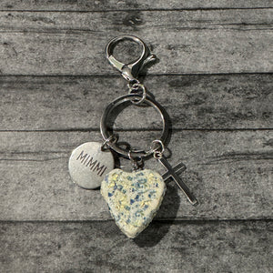 Remembrance Keychain using Flower Petals (MULTIPLE OPTIONS)