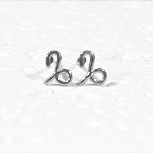 Capricorn Stud Earrings | Zodiac Studs | Zodiac Jewelry | Constellation Jewelry | FENNO FASHION