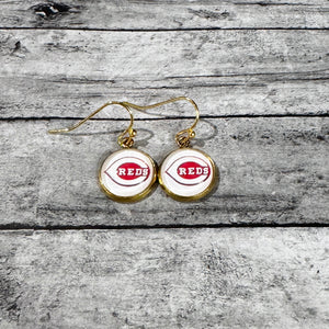 Cincinnati Reds Earrings | Reds Jewelry | Cincinnati Reds Jewelry | Cincinnati Jewelry  | FENNO FASHION