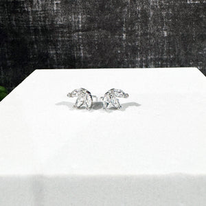 Crystal Marquise Stud Earrings | Marquise Studs | FENNO FASHION
