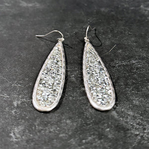 Crystal Teardrop Earrings | FENNO FASHION