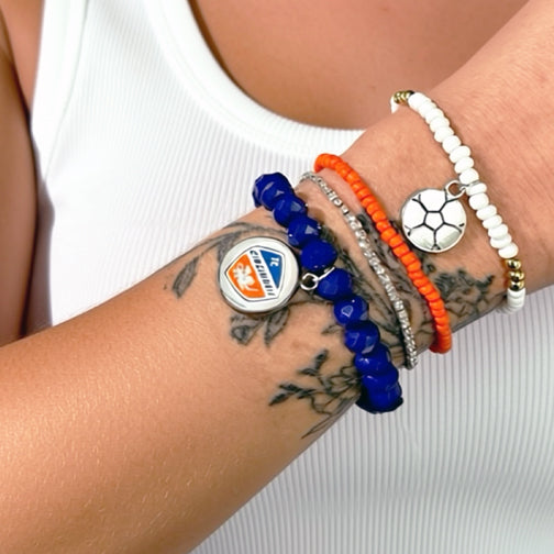 FC Cincy Jewelry | FC Cincinnati Bracelet | Cincinnati Jewelry Designer | FCC | FENNO FASHION