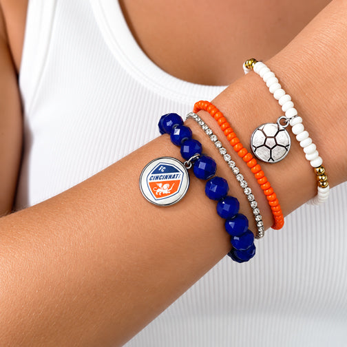 FC Cincinnati Soccer Bracelet Stack (SET OF 4)
