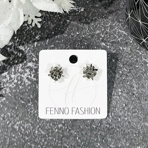 Silver Bow Earrings | Silver Bow Studs | Rose Gold Bow Studs | Christmas Earrings | Christmas Bow Earrings | FENNO FASHION