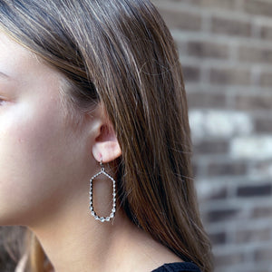 Gold Crystal Statement Earrings | FENNO FASHION