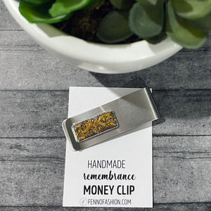 Memorial Money Clip | Remembrance Accessories | FENNO FASHION | Megan Fenno