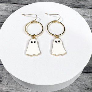 Halloween Ghost Earrings | FENNO FASHION | Halloween Jewelry 