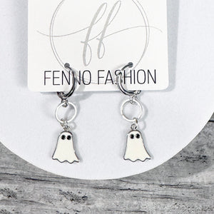 Halloween Ghost Earrings | FENNO FASHION | Halloween Jewelry 