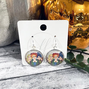 Halloween Sanderson Sisters Dangly Earrings | FENNO FASHION