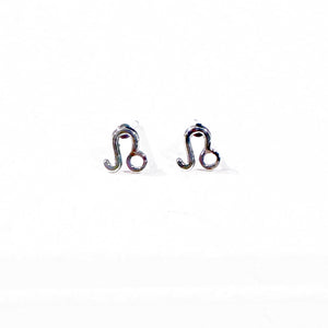 Leo Stud Earrings | Zodiac Studs | Zodiac Jewelry | Constellation Jewelry | FENNO FASHION