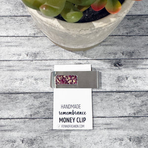 Memorial Money Clip | Remembrance Accessories | FENNO FASHION | Megan Fenno