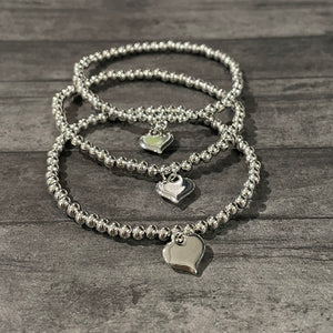 Mother & Daughters Bracelet Set | Mom and Me Jewelry | Heart Bracelets | FENNO FASHION