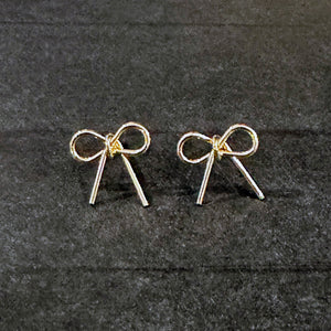 Gold Bow Studs | Bow Stud Earrings | FENNO FASHION