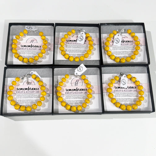 Remembrance Bracelet | Memorial Bracelet | Flower Petal Jewelry | Memorial Jewelry | Memorial Jewelry with Funeral Flowers | Funeral Flowers Jewelry | Funeral Flowers Keepsakes | Memorial Jewelry Cincinnati | FENNO FASHION 