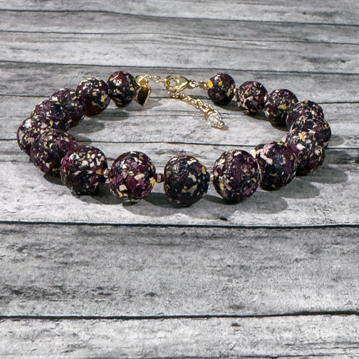 Remembrance Bracelet | Memorial Bracelet | Flower Petal Jewelry | Memorial Jewelry | Memorial Jewelry with Funeral Flowers | Funeral Flowers Jewelry | Funeral Flowers Keepsakes | Memorial Jewelry Cincinnati | FENNO FASHION 