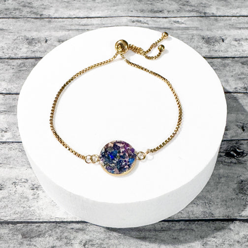 Remembrance Bracelet | Memorial Bracelet | Flower Petal Jewelry | Memorial Jewelry | Memorial Jewelry with Funeral Flowers | Funeral Flowers Jewelry | Funeral Flowers Keepsakes | Memorial Jewelry Cincinnati | FENNO FASHION | Megan Fenno