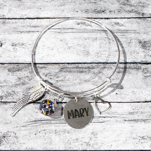 Remembrance Bracelet | Memorial Bracelet | Memorial Accessories | Funeral Flower Bracelet | Funeral Flower Jewelry Cincinnati | FENNO FASHION 