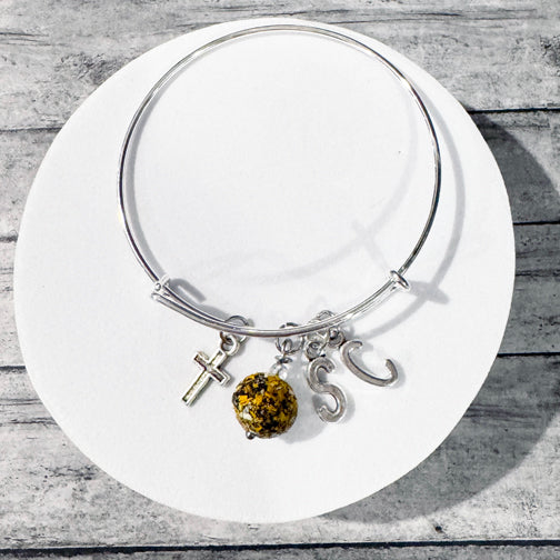 Remembrance Bracelet | Memorial Bracelet | Memorial Accessories | Funeral Flower Bracelet | Funeral Flower Jewelry Cincinnati | FENNO FASHION 