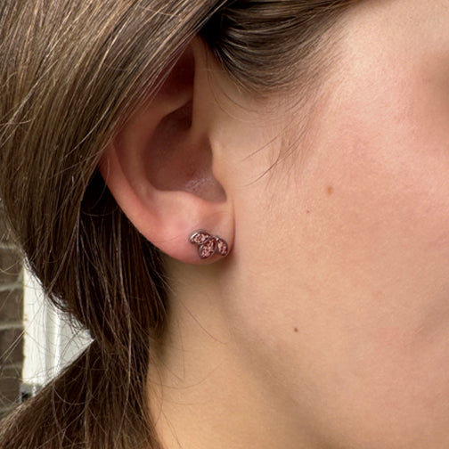 Remembrance Earrings | Memorial Earrings | Flower Petal Jewelry | Memorial Jewelry | Memorial Jewelry with Funeral Flowers | Funeral Flowers Jewelry | Funeral Flowers Keepsakes | Memorial Jewelry Cincinnati | FENNO FASHION | Megan Fenno