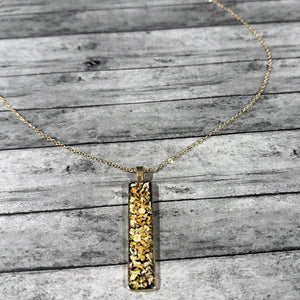 Remembrance Necklace | Memorial Necklace | Flower Petal Jewelry | Memorial Jewelry | Memorial Jewelry with Funeral Flowers | Funeral Flowers Jewelry | Funeral Flowers Keepsakes | Memorial Jewelry Cincinnati | FENNO FASHION | Remembrance Jewelry Cincinnati 