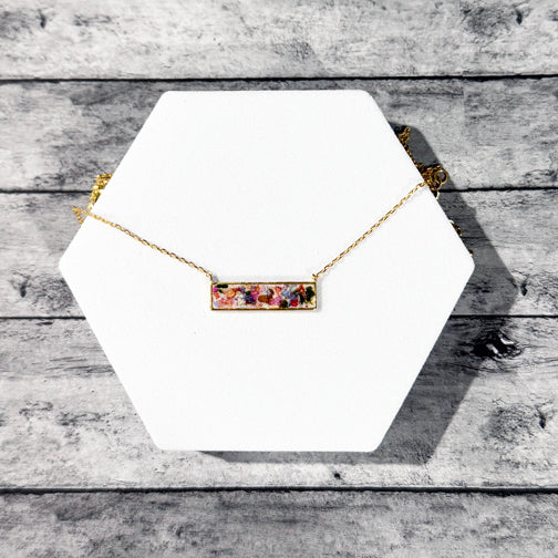 Remembrance Necklace | Memorial Necklace | Funeral Flower Jewelry Cincinnati | FENNO FASHION