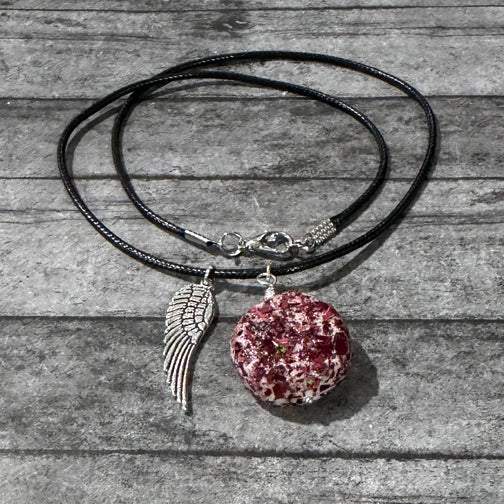 Remembrance Rearview Mirror Hanger | Memorial Car Hanger | Memorial Memento with Funeral Flowers | Funeral Flowers Jewelry | Funeral Flowers Keepsakes | Memorial Jewelry Cincinnati | FENNO FASHION