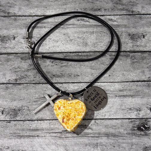 Remembrance Rearview Mirror Hanger | Memorial Car Hanger | Memorial Memento with Funeral Flowers | Funeral Flowers Jewelry | Funeral Flowers Keepsakes | Memorial Jewelry Cincinnati | FENNO FASHION