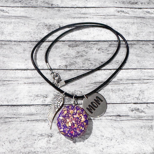 Remembrance Rearview Mirror Hanger | Memorial Car Hanger | Memorial Memento with Funeral Flowers | Funeral Flowers Jewelry | Funeral Flowers Keepsakes | Memorial Jewelry Cincinnati | FENNO FASHION