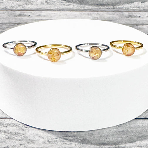  Remembrance Rings | Memorial Jewelry Flower Petal Jewelry | Memorial Ring | Funeral Flower Jewelry | FENNO FASHION | Cincinnati | Memorial Jewelry Cincinnati