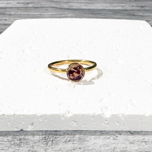 Remembrance Rings | Memorial Jewelry Flower Petal Jewelry | Memorial Ring | Funeral Flower Jewelry | FENNO FASHION | Cincinnati | Memorial Jewelry Cincinnati