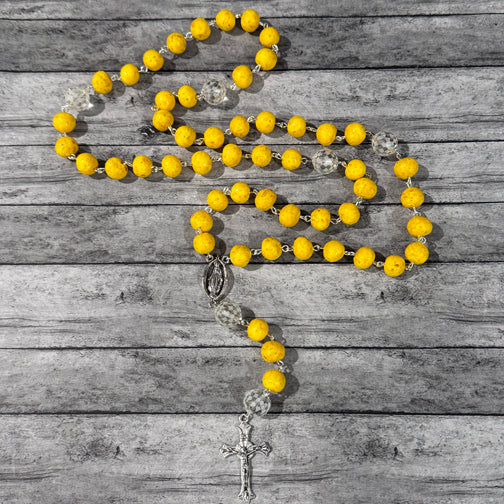 Remembrance Rosary | Memorial Rosary | Flower Petal Jewelry | Memorial Jewelry | Memorial Jewelry with Funeral Flowers | Funeral Flowers Jewelry | Funeral Flowers Keepsakes | Memorial Jewelry Cincinnati | FENNO FASHION