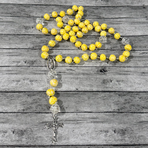 Remembrance Rosary | Memorial Rosary | Flower Petal Jewelry | Memorial Jewelry | Memorial Jewelry with Funeral Flowers | Funeral Flowers Jewelry | Funeral Flowers Keepsakes | Memorial Jewelry Cincinnati | FENNO FASHION