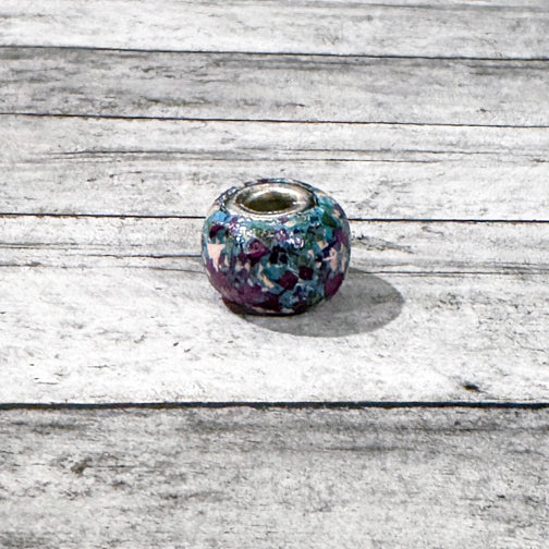 Remembrance Single Bead | Memorial Pandora Bead | Remembrance Pandora Bead | Funeral Flowers Bead | FENNO FASHION