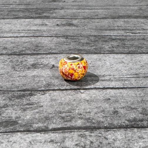 Remembrance Single Bead | Memorial Pandora Bead | Remembrance Pandora Bead | Funeral Flowers Bead | FENNO FASHION