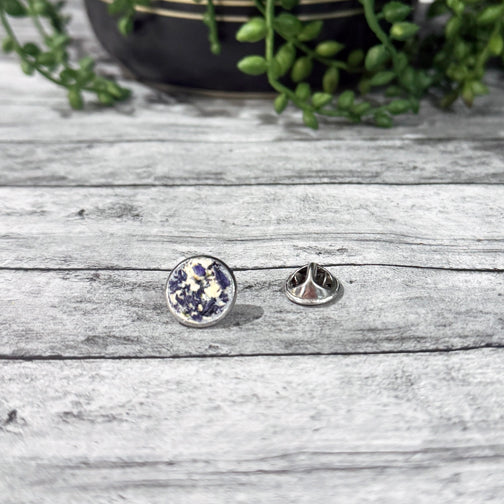 Remembrance Tie Tack | Memorial Accessories | Funeral Flower Mens Keepsakes | Funeral Flower Jewelry Cincinnati | FENNO FASHION 