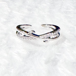 Silver Vines Adjustable Ring | Ivy Vines Ring | Adjustable Silver Ring | Dainty Silver Ring | FENNO FASHION