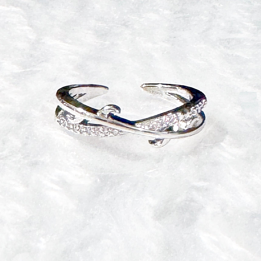 Silver Vines Adjustable Ring | Ivy Vines Ring | Adjustable Silver Ring | Dainty Silver Ring | FENNO FASHION