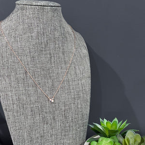 Rose Gold Dainty Opal Necklace | Opal Necklace | FENNO FASHION | Megan Fenno