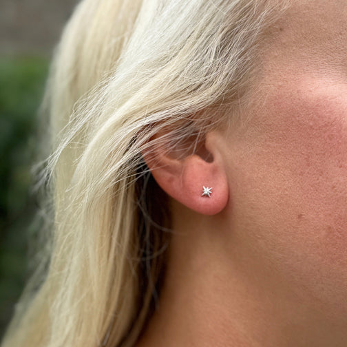 Tiny Studs Earrings | Starburst Stud Earrings | Tiny Stud Earrings | FENNO FASHION
