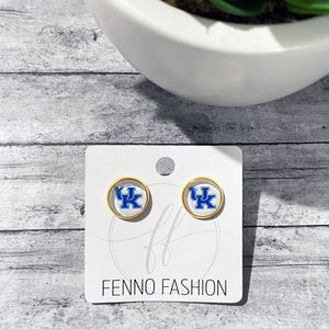 UK Earrings | University of Kentucky Earrings | FENNO FASHION