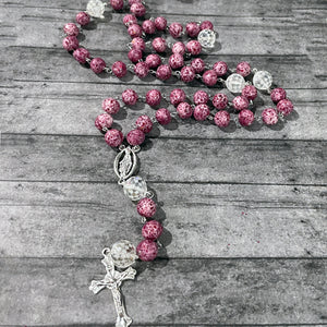 Remembrance Rosary Using Flower Petals