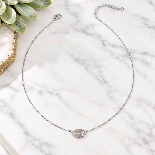Football Fan Dainty Necklace (ROSE GOLD, GOLD OR SILVER)