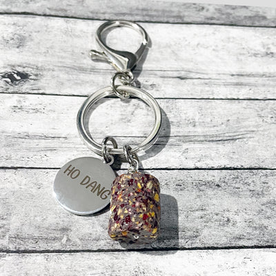 Remembrance Keychain using Flower Petals (MULTIPLE OPTIONS)